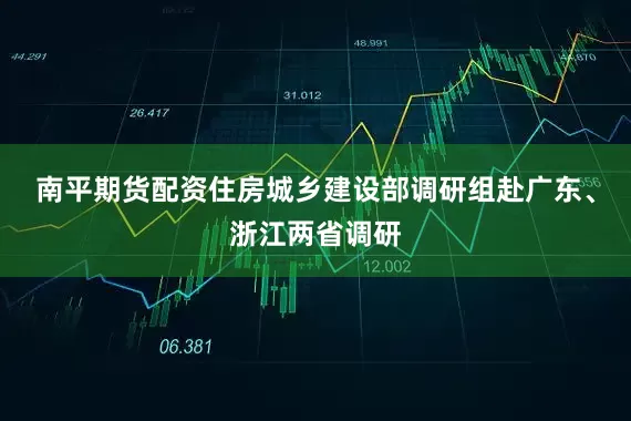 南平期货配资住房城乡建设部调研组赴广东、浙江两省调研